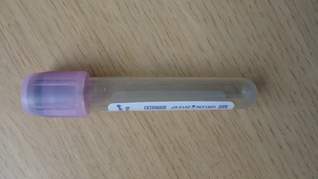 Blood collection tube - breathalyzer vs blood test results